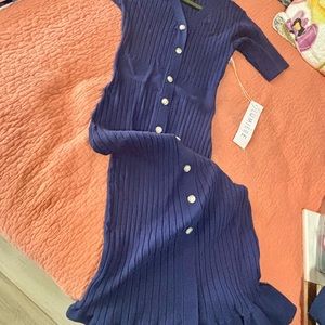 Vici / Lumiere Navy Blue Dress